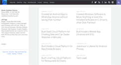 Desktop Screenshot of jiveshwarsharma.com