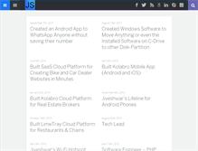 Tablet Screenshot of jiveshwarsharma.com